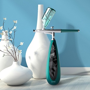 Haute Pression Sans Fil <span class=keywords><strong>Aérographe</strong></span> Pistolet à <span class=keywords><strong>Peinture</strong></span> <span class=keywords><strong>pour</strong></span> le Maquillage, Décoration De Gâteau, Modèle Coloriage, - Product Image 1