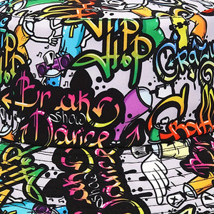 Oem Ontwerp Op Maat Patroon Dubbelzijdige Omkeerbare Unisex Emmer Hoed Polyester All-Over Bedrukte Zonnebeschermhoed - Product Image 3