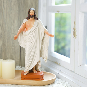 Estatuas Religiosas Católicas de Resina al por Mayor de Fábrica, Jesús Bautizado, Figuras de Resina Personalizadas, Recuerdos Católicos, el Cristo Resucitado - Product Image 1