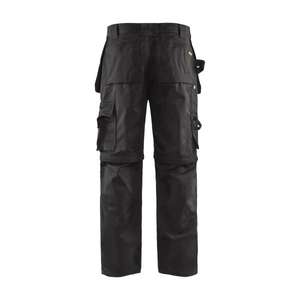BLAKLADER - 153818609900D96 Pantalon zippé Noir-PANTALON DE TRAVAIL EAN 7330509213919 PANTALON DE TRAVAIL CARGO - Product Image 2