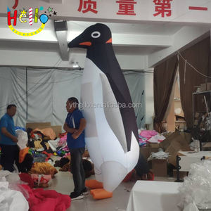 Enorme pingüino caminando pop up desfile inflable para disfraces - Product Image 2