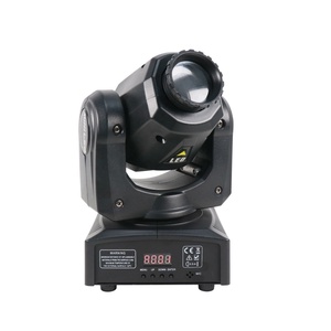 Aicpose 30W Mini Sharpy Beam Moving Head Light RGBW Luces de Escenario Foco Móvil - Product Image 1