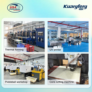 USAPA approvato 16mm di spessore in fibra di carbonio per adulti Pickleball Paddle stampato Logo forma Standard PP a nido d'ape 18K Sport Use - Product Image 5