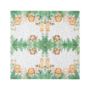 Zoo Printed Paper Napkins 330mmx330mm 2-Ply Disposable For Themed Party Use - Product Image 5