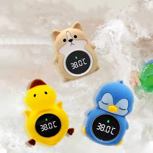 Termômetro de banho flutuante bonito New <span class=keywords><strong>Digital</strong></span> RGB Light Water Temperature Indicator seguro para o banho do bebê Termômetro doméstico - Product Image 5