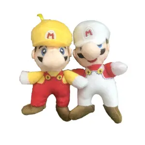 2024 nuevos juguetes de peluche de Mario y Luigi al por mayor, juguetes de peluche suaves, regalo para niños, niñas, fanáticos de las películas