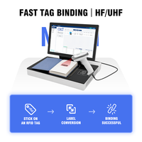Station de service du personnel de bibliothèque : Technologie RFID, connexion par carte IC/mot de passe pour une gestion efficace de la bibliothèque, réduction des opérations manuelles