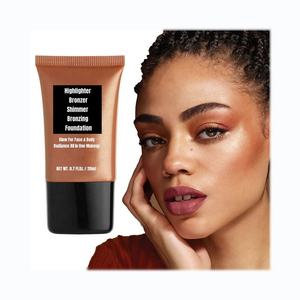 <span class=keywords><strong>Iluminador</strong></span> líquido brillante para maquillaje, base bronceadora, resaltador, sin crueldad, para contorno, cara, cuerpo - Product Image 2
