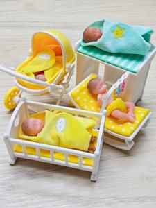 TikTok élégant Mini bébé balle Silicone poupée et meubles jouets cinq fois Surprise mystère boîtes aveugle boîte jouet pour enfants - Product Image 4