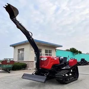 Low Prices Wholesale Used As Farming Mini Crawler Ridging Machine Mini Crawler Tractor For Sale Made In China