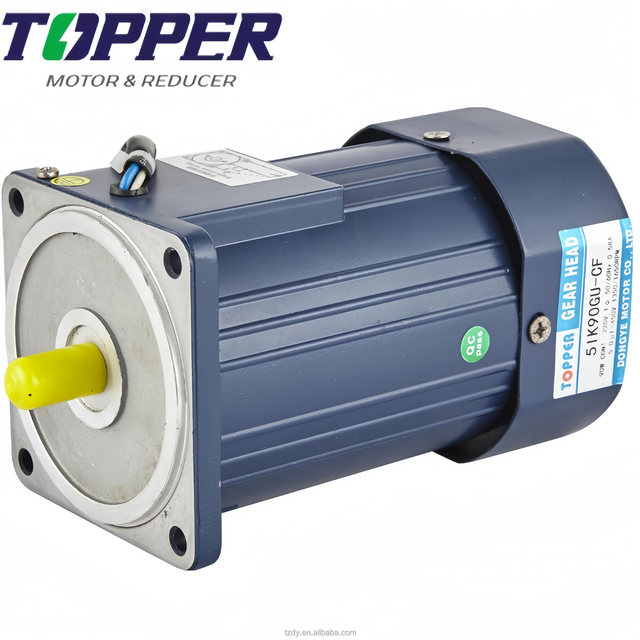 Low Energy Consumption 15W 110V 220v Electric Variable Speed Control AC Gear Motor for Industrial Automation