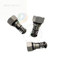 قطع غيار محرك ZCEC SAA6D114E-2 PC360-7، صمام تجاوز 6742-01-5117 6742015117، صمام تجاوز لفلتر الزيت، صمام تجاوز لقاعدة فلتر الزيت