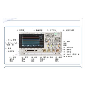 Oscilloscope numérique à mémoire Keysight DSOX3032T 300 MHz 2 canaux avec ports USB et Ethernet - Product Image 2