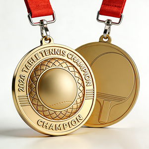 Médailles <span class=keywords><strong>de</strong></span> sport personnalisées <span class=keywords><strong>de</strong></span> haute qualité en métal, personnalisables pour pickleball, football, course, cricket, taekwondo, <span class=keywords><strong>tennis</strong></span> <span class=keywords><strong>de</strong></span> <span class=keywords><strong>table</strong></span> - Product Image 1