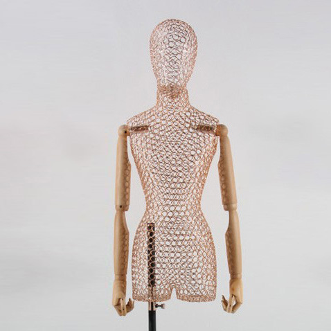 Haute qualité nouvelle conception de stand d'exposition de mode fil femelle mannequin