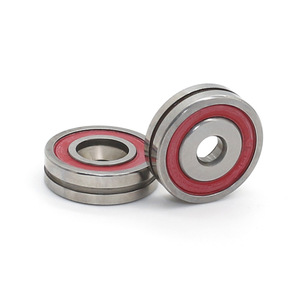 Rodamiento de Bolas de Ranura Profunda No Estándar de Suministro Directo de Fábrica 688RS, Anillo Exterior de Ranura Única con Orificio Avellanado y Tapa Roja - Product Image 2