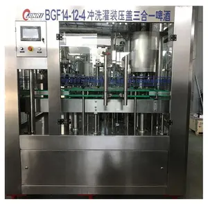Máquina de enchimento de cerveja automática fácil de operar 1000bph