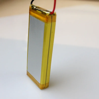 Batterie lithium-ion 3,7 V de qualité supérieure pour appareils électriques, cellule de batterie au lithium polymère 553480 1700 mAh