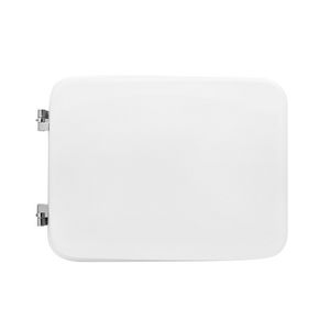 Asiento de inodoro Ideal Standard Blend Cube Shape 8 WC blanco con bisagras de expansión de 51 cm de longitud - Product Image 1