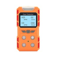 Détecteur d'analyseur de gaz Offres Spéciales ch4 /co/o2/h2s détecteur de gaz quatre-en-un Type de gaz OEM