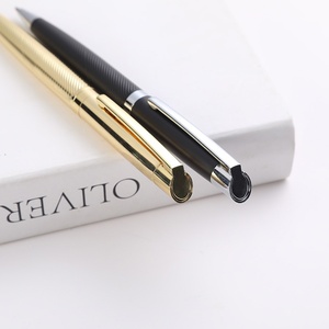 स्टॉक में उच्च-अंत नारंगी धातु व्यवसाय उपहार पेन हस्ताक्षर चिह्न सामग्री के साथ कस्टम उत्कीर्ण मैट बॉलपॉइंट पेन - Product Image 3