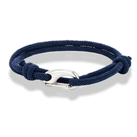 Bracelet en Corde Minimaliste Multicolore en Acier Inoxydable avec Fermoir – Cadeau Idéal pour Couples – Vente en Gros – Nouveauté Tendance