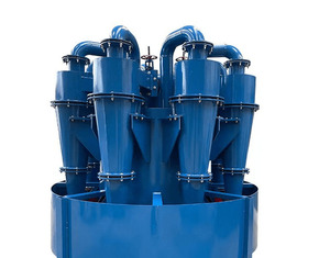 Chuyên nghiệp trọng lực Polyurethane Cyclone tách phòng thí nghiệm hydrocyclone desander - Product Image 3