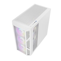 Boîtier ATX en aluminium de haute qualité boîtier d'ordinateur de jeu blanc de bureau boîtiers d'ordinateur avec 3.0 USB pour PC