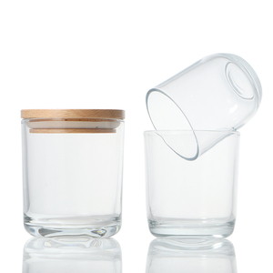 ขวดแก้วใสสำหรับเทียนหอมแบบขายส่ง ขนาด 200 มล./290 มล./400 มล. พร้อมฝาโลหะ สำหรับคริสต์มาส อีสเตอร์ วันวาเลนไทน์-ทนความร้อน - Product Image 3