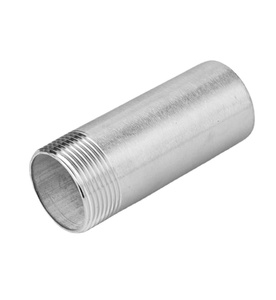 Trung Quốc Nhà Sản Xuất Đánh Bóng Thép Không Gỉ 201 304 316 Duy Nhất Nam Chủ Đề <span class=keywords><strong>End</strong></span> Dài Nửa Ống Phù Hợp Mở Rộng Núm Vú - Product Image 2