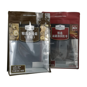 Snack <span class=keywords><strong>Sac</strong></span> Gravure Impression Cmyk Bioplastique Fond Plat Boxpouch Stand Up Zip Lock 500g Alimentaire Compostable Emballage Imprimante <span class=keywords><strong>Sac</strong></span> - Product Image 3