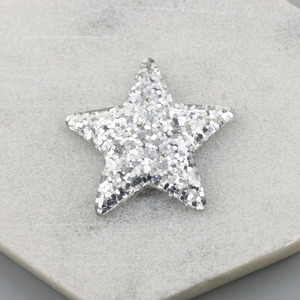 Brillante estrella de cinco puntas resina joyería llaveros COLLAR COLGANTE DIY resina accesorios para Decoración - Product Image 5