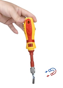 18-in-1 Multi-Function Retractable Combination <b>Screwdriver</b> Multiple <b>Bits</b> Plastic Handle DIY Home Repair Tool <b>Set</b> - Product Image 2