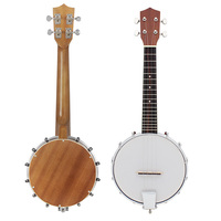 Des instruments fabriqués sur mesure sont disponibles à des prix abordables. Ils comprennent un petit banjo à quatre cordes et un banjo ukulélé.