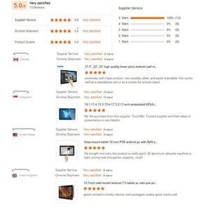 Touchwo Giao hàng nhanh <span class=keywords><strong>24</strong></span> inch USB LCD Màn hình hiển thị New 10inch 15 ''13 21 cửa sổ Điện dung màn hình cảm ứng cho 10inch 15' '13 21 - Product Image 5