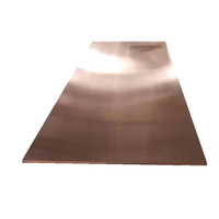 Feuille de cuivre électrolytique pur 99.99% OFC OFHC C10100 C10200 C10300 Plaque de feuille de cuivre sans oxygène