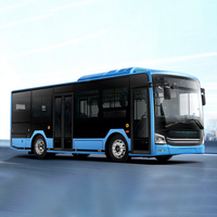 Nouvel autobus électrique Ankai E9 compatible BRT, haute capacité, 72 places, batterie Guoxuan 215,42 kWh, autonomie 480 km, charge rapide, automatique