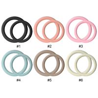 Ensemble d'accessoires de Pilates avec Power Ring, haltères en silicone, barre de musculation, anneau de Pilates Yoga Magic, tapis de yoga en silicone, poids de cheville