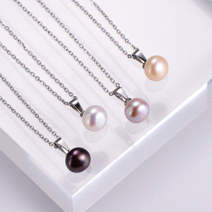 Conjunto de joyería de perlas blancas de agua dulce, imitación hawaiana, tahitiana, elegante - Product Image 5