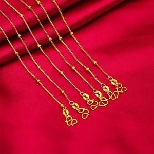 Collar deportivo para mujer con cadena <span class=keywords><strong>Chopin</strong></span> electrochapada de color perla, espaciador de caja, cuentas, hebilla M, cadena de serpiente y girasol - Product Image 4