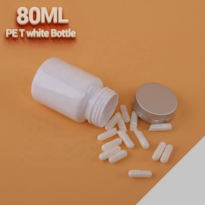 Trắng Pet Nhựa Chai Thuốc 100Ml 250Ml 200Ml Công Suất Vít Cap Thuốc Viên Nang Vitamin Container Rỗng Cho Chất Lỏng Sử Dụng - Product Image 3