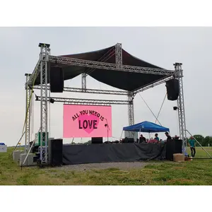 Audio Professionnel De haute Qualité Leddisplays Écran Vidéo Panneau P4 Led Affichage Mural Extérieur À Louer