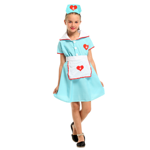 Costumes pour enfants Jour de carrière Costumes d'Halloween Uniforme de petite <span class=keywords><strong>infirmière</strong></span> aimante - Product Image 4