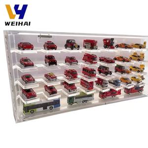 เคสโชว์โมเดลรถพิพิธภัณฑ์อะคริลิกแบบลอยพร้อมไฟ LED สำหรับรุ่น1:64กล่องซ้อนแบบแยกส่วนสำหรับ <span class=keywords><strong>TOMICA</strong></span> - Product Image 2