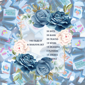 Tùy Chỉnh Mahjong Gạch OEM In Khắc Duy Nhất Hai Lớp Acrylic Hiển Thị Giá Và 160Pcs 12Mm Mỹ Mahjong Gạch - Product Image 6