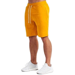 Servicio OEM, Pantalones Cortos Deportivos Casuales de Algodón para Hombre, Negros y Amarillos, de Alta Calidad, Estilo Urbano - Product Image 4