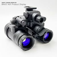 Jumelles de vision nocturne BNVD1431 FOV40 °   avec tube intensificateur d'image GEN2+FOM1400+ IIT P43/P45 Autogate OEM/ODM
