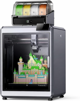 Imprimante 3D FDM K2 Plus Combo avec caméra IA, nivellement automatique, connectivité USB haute vitesse, structure en aluminium, nouvelle imprimante de bureau pour prototypage domestique