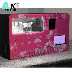 Máquina Expendedora Automática de Perfumes AHN TECH <span class=keywords><strong>2025</strong></span>, Pantalla Táctil Inteligente de 7 Pulgadas, Carcasa Metálica, Lector de Tarjetas, Pago con Monedas, SDK - Product Image 2