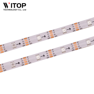 Cao tỷ lệ làm mới hd107s 30 đèn <span class=keywords><strong>LED</strong></span> <span class=keywords><strong>RGB</strong></span> kỹ thuật số SMD5050 trang trí Giáng sinh 5V IP20 <span class=keywords><strong>LED</strong></span> Strip ánh sáng - Product Image 3